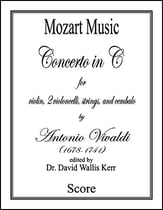 Concerto in C Orchestra sheet music cover